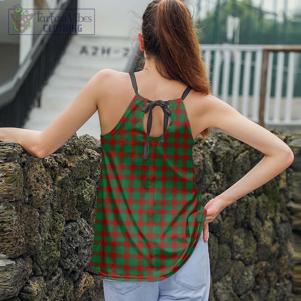Donachie Tartan Loose Halter Neck Camisole - Tartan Vibes Clothing