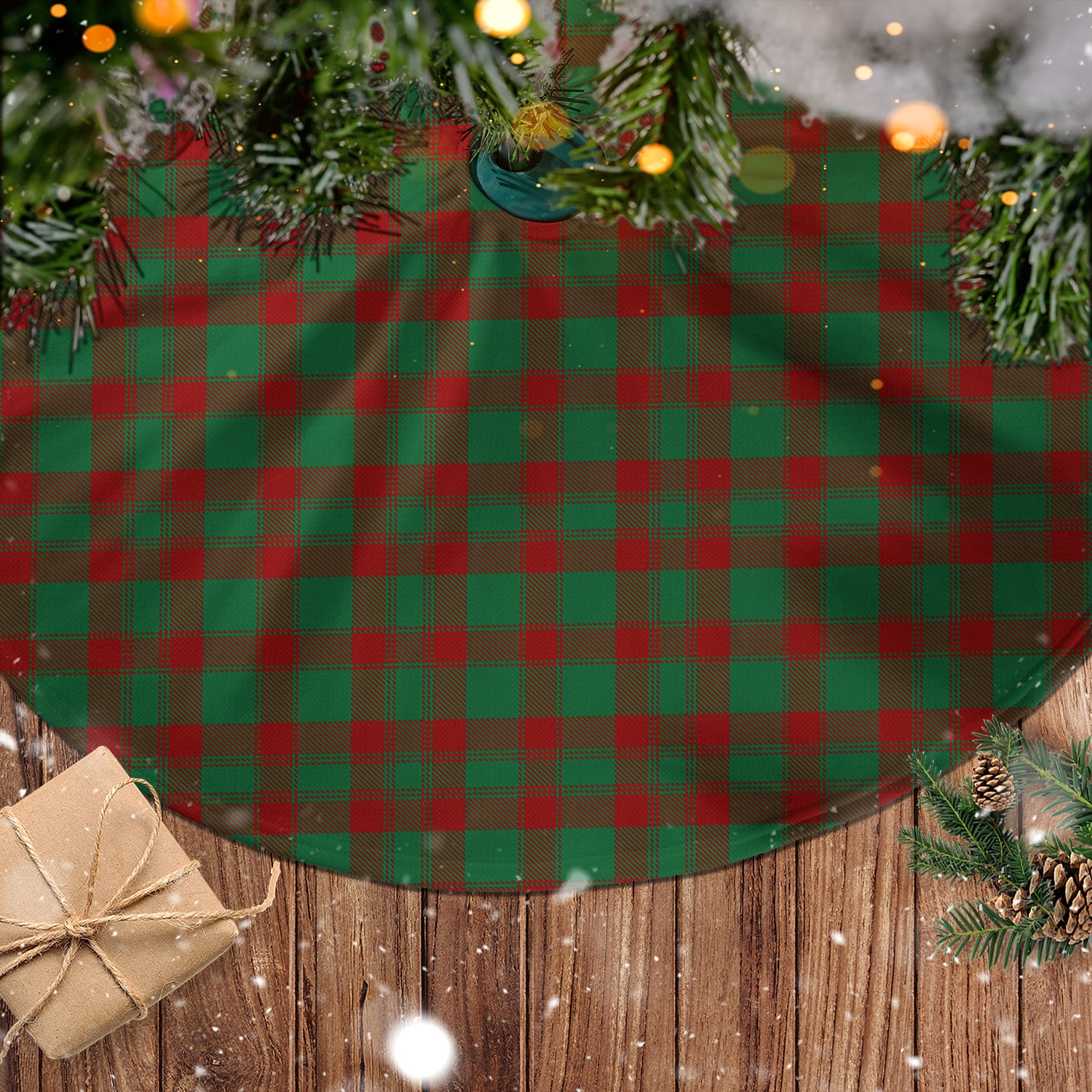 Donachie Tartan Christmas Tree Skirt - Tartanvibesclothing