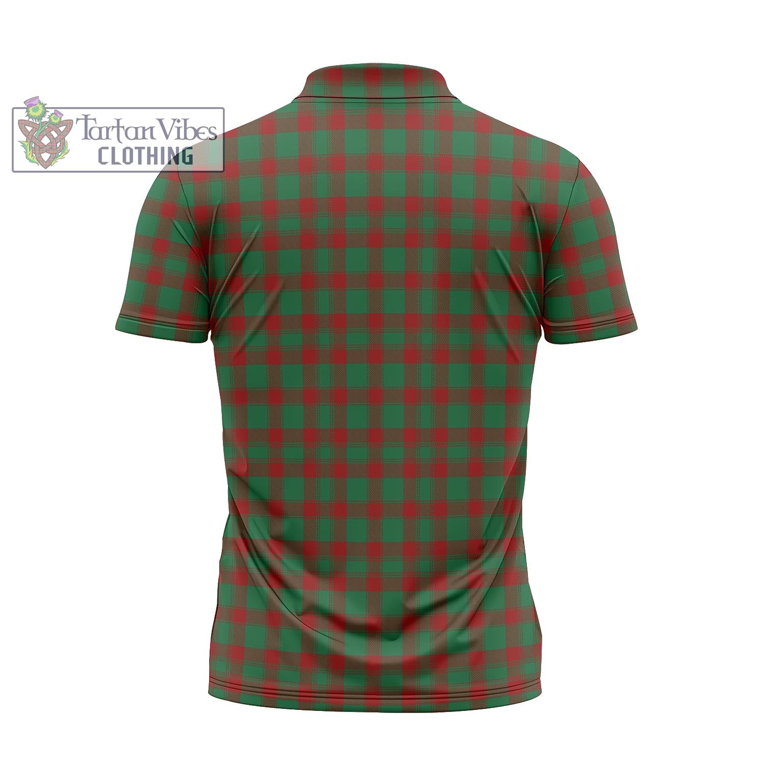 Tartan Vibes Clothing Donachie Tartan Zipper Polo Shirt