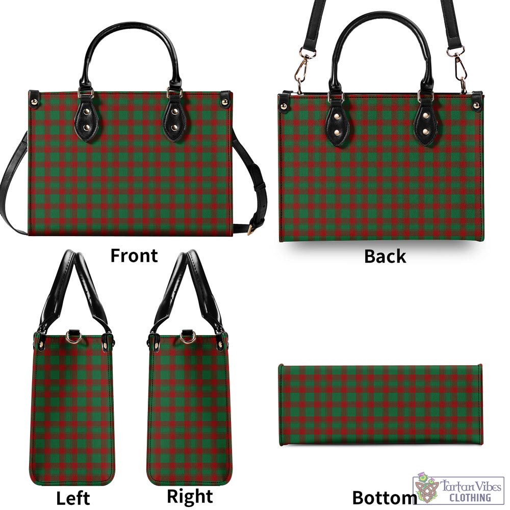 Tartan Vibes Clothing Donachie Tartan Luxury Leather Handbags