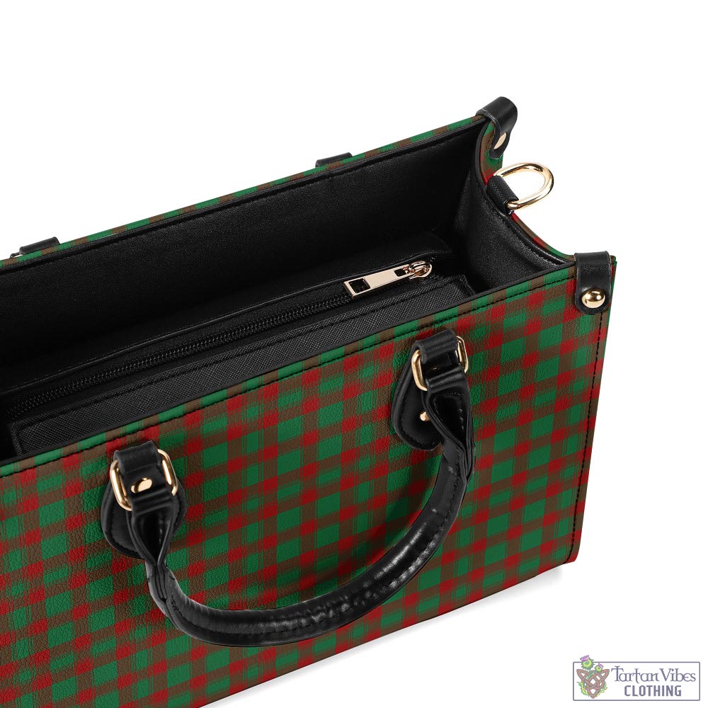 Tartan Vibes Clothing Donachie Tartan Luxury Leather Handbags