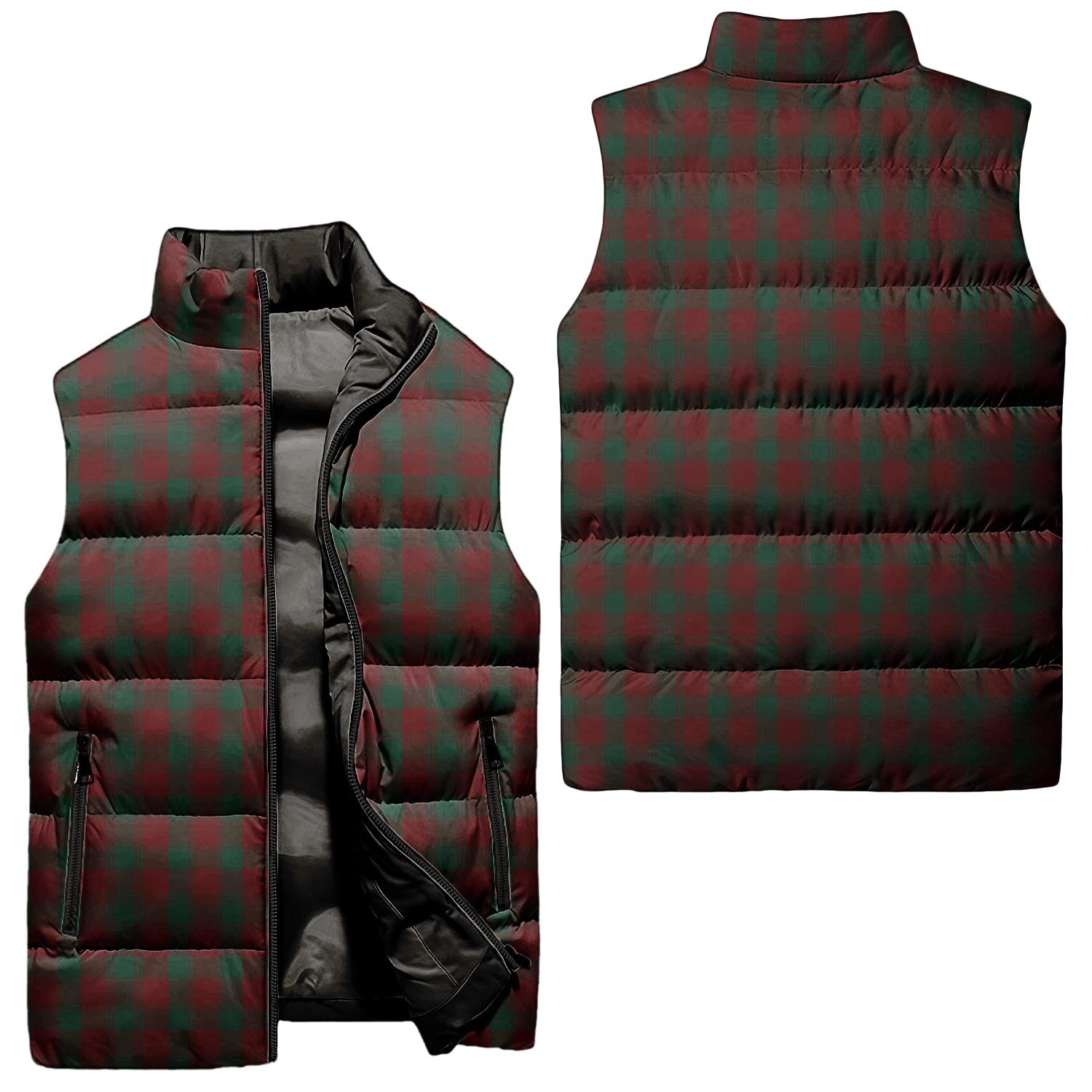 Donachie of Brockloch Tartan Sleeveless Puffer Jacket Unisex - Tartanvibesclothing