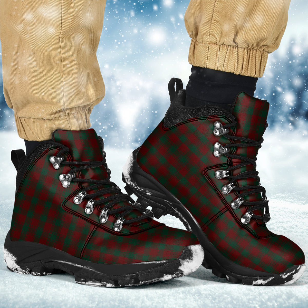 Donachie of Brockloch Tartan Alpine Boots - Tartanvibesclothing