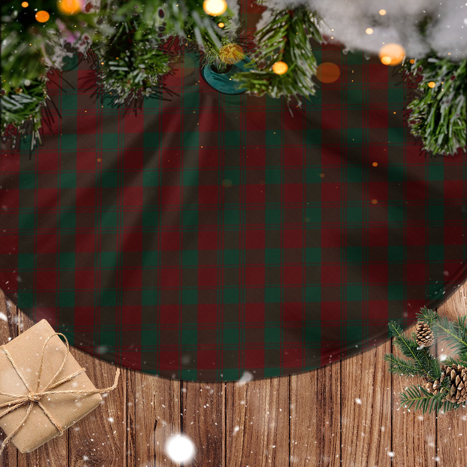 Donachie of Brockloch Tartan Christmas Tree Skirt - Tartanvibesclothing