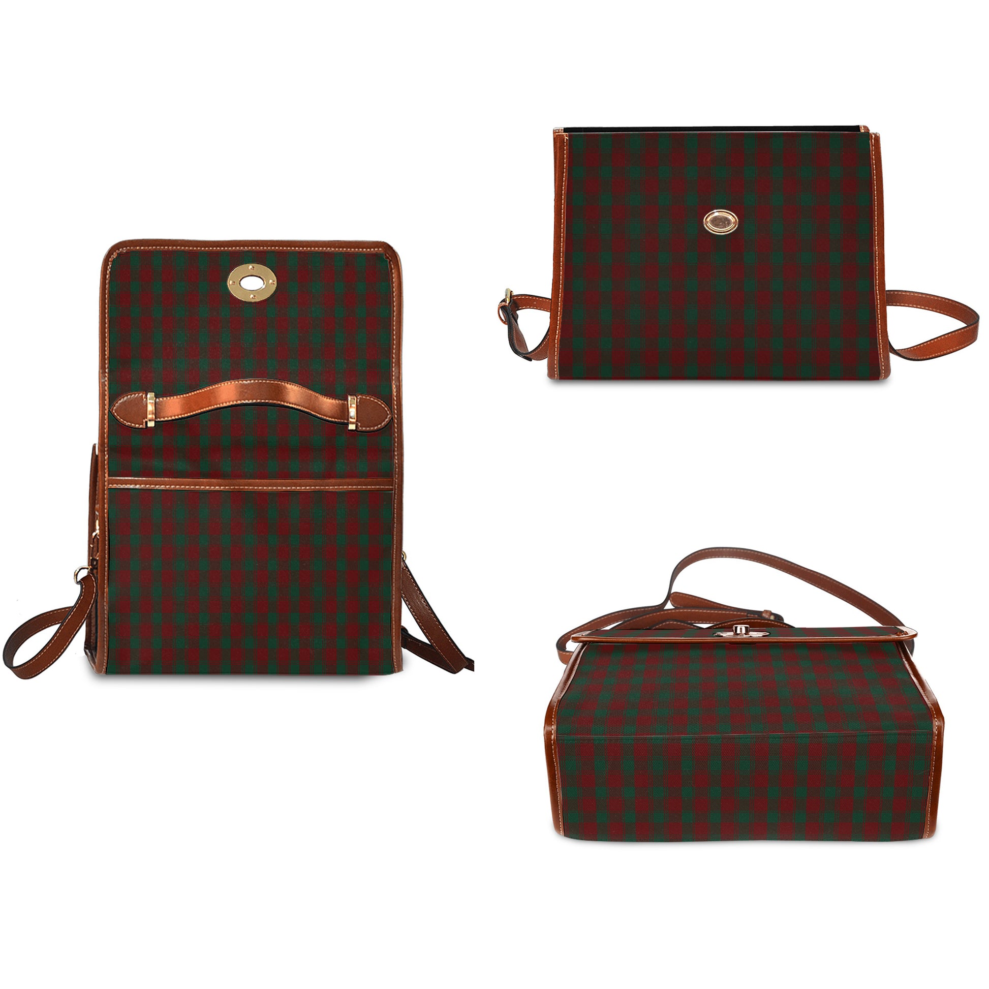 donachie-of-brockloch-tartan-leather-strap-waterproof-canvas-bag