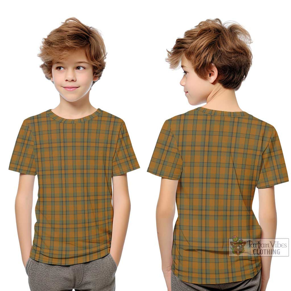 Donachie of Brockloch Ancient Hunting Tartan Kid T-Shirt Youth XL Size14 - Tartanvibesclothing Shop