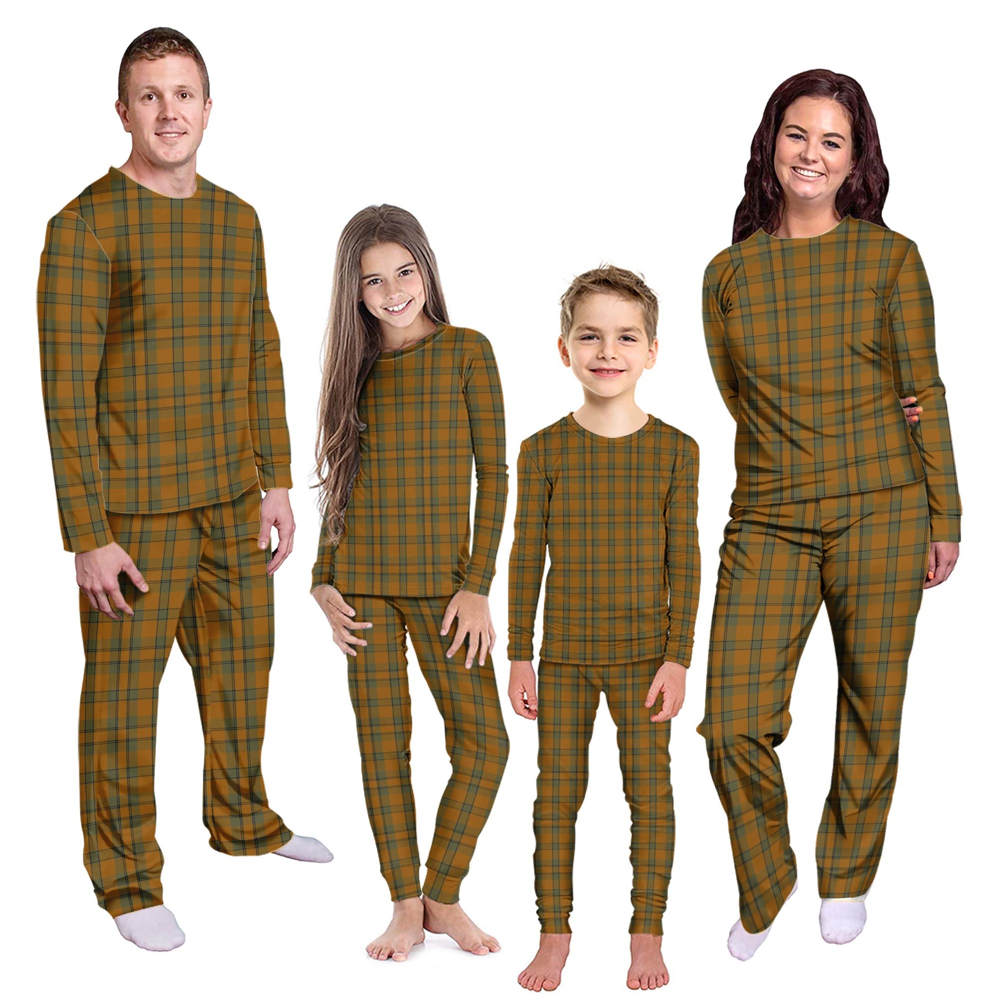 Donachie of Brockloch Ancient Hunting Tartan Pajamas Family Set - Tartanvibesclothing