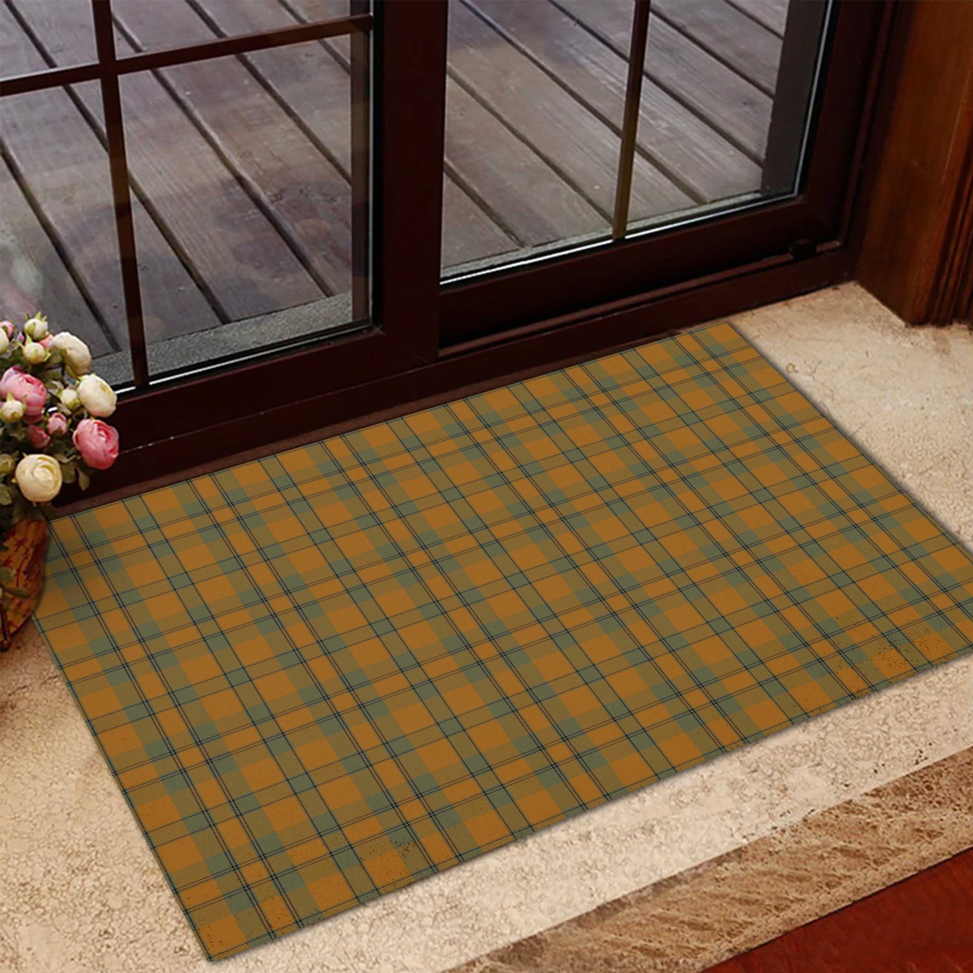 Donachie of Brockloch Ancient Hunting Tartan Door Mat - Tartanvibesclothing