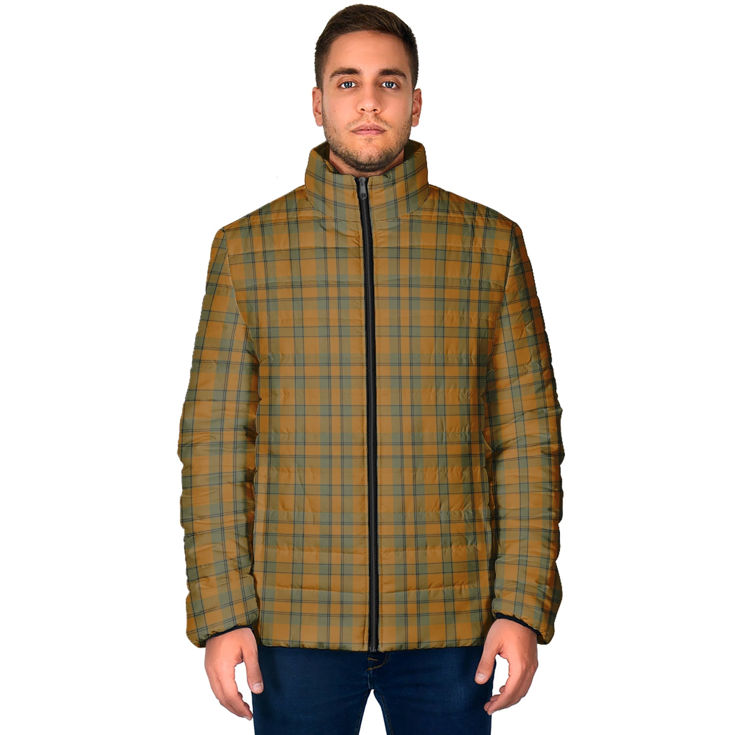 Donachie of Brockloch Ancient Hunting Tartan Padded Jacket - Tartan Vibes Clothing