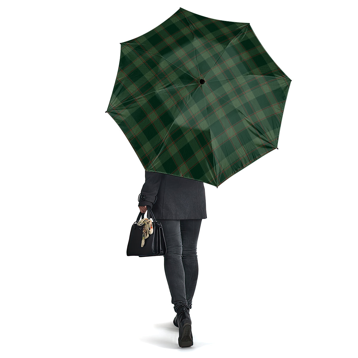 Donachie of Brockloch Hunting Tartan Umbrella One Size - Tartanvibesclothing