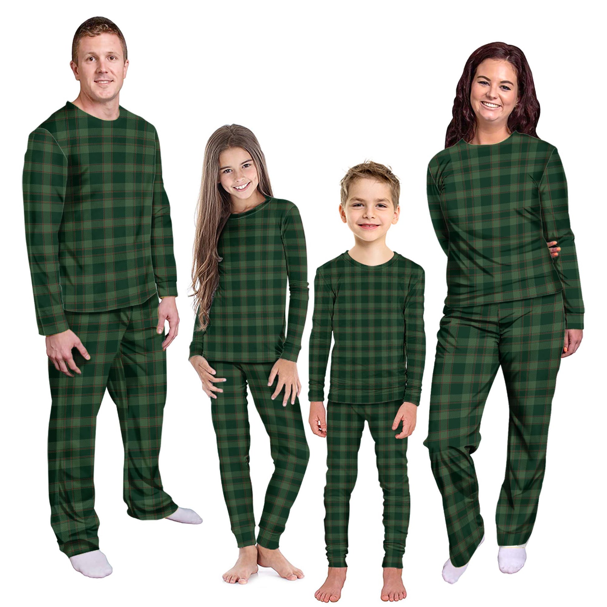 Donachie of Brockloch Hunting Tartan Pajamas Family Set - Tartanvibesclothing