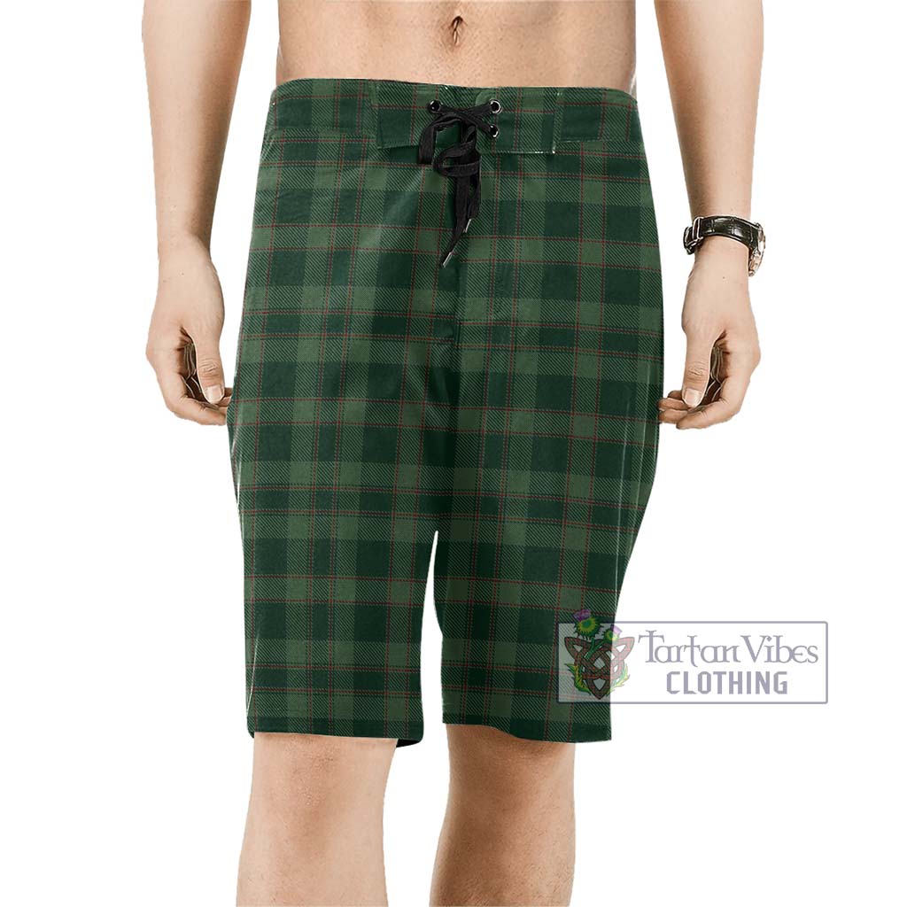 Tartan Vibes Clothing Donachie of Brockloch Hunting Tartan Men's Board Shorts