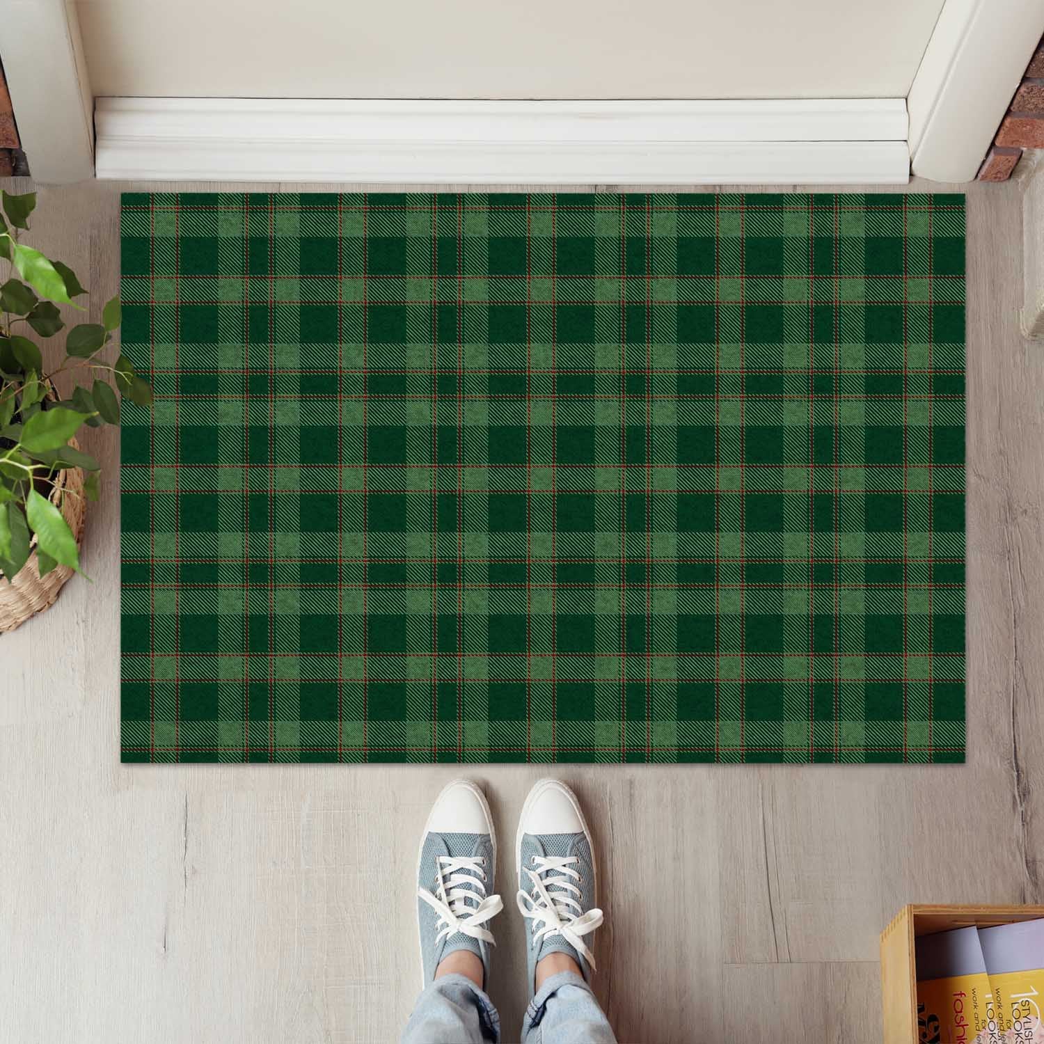 Donachie of Brockloch Hunting Tartan Door Mat - Tartanvibesclothing