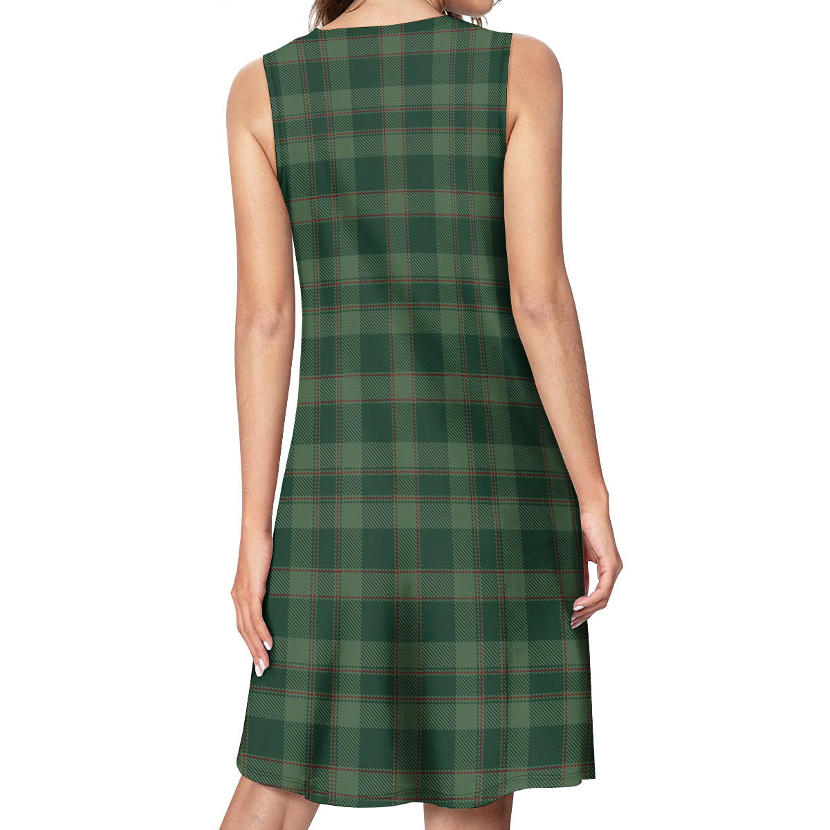 Donachie of Brockloch Hunting Tartan Womens Casual Dresses - Tartanvibesclothing