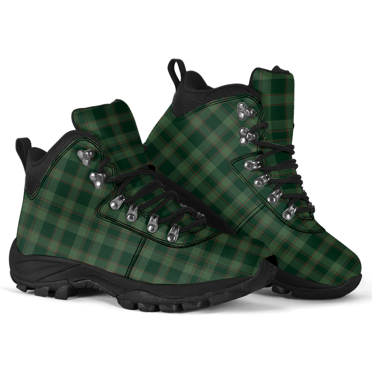 Donachie of Brockloch Hunting Tartan Alpine Boots - Tartanvibesclothing