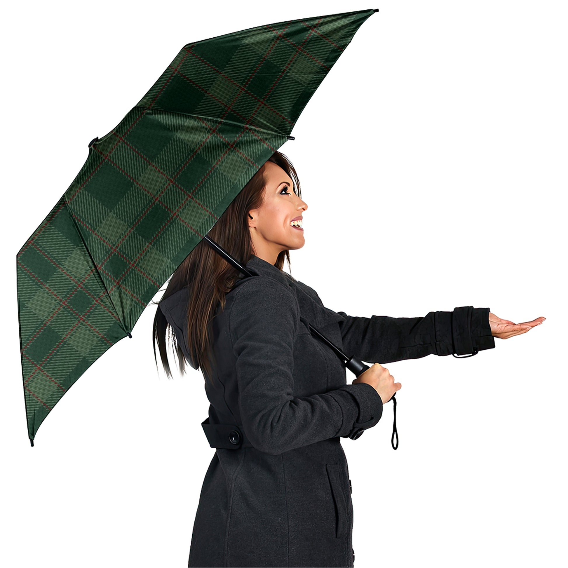 Donachie of Brockloch Hunting Tartan Umbrella - Tartanvibesclothing