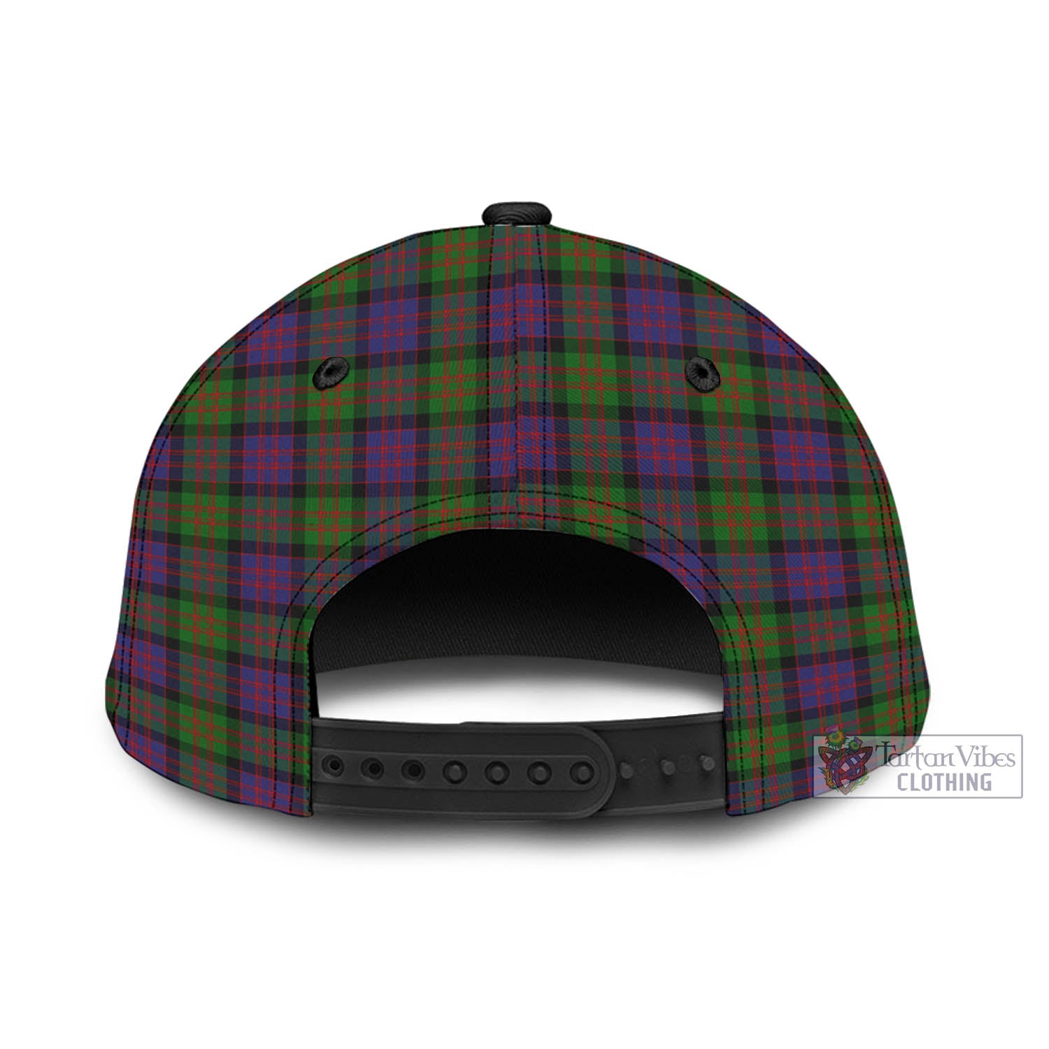 Tartan Vibes Clothing Donald Tartan Classic Cap with Family Crest In Me Style