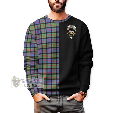 Donald Ancient Tartan Sweatshirt with Family Crest and Half Of Me Style