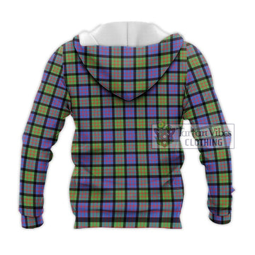 Donald Ancient Tartan Knitted Hoodie with Family Crest DNA In Me Style