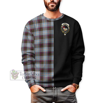 Donald Dress Ancient Tartan Sweatshirt with Family Crest and Half Of Me Style