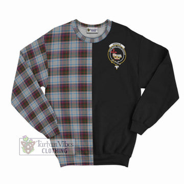 Donald Dress Ancient Tartan Sweatshirt with Family Crest and Half Of Me Style