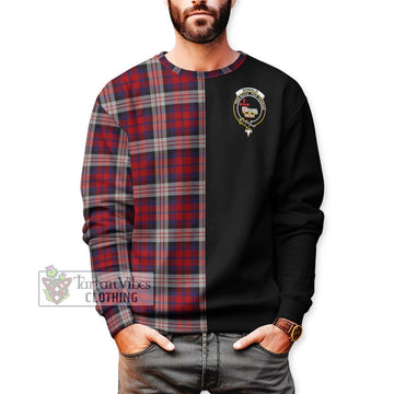 Donald Dress Irish Tartan Sweatshirt with Family Crest and Half Of Me Style