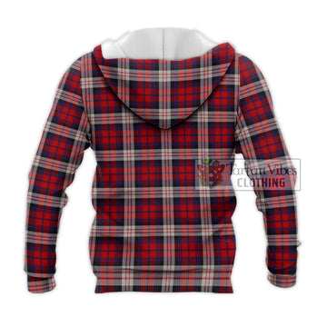 Donald Dress Irish Tartan Knitted Hoodie with Family Crest DNA In Me Style