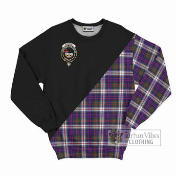 Donald Dress Modern Tartan Sweatshirt with Family Crest and Military Logo Style