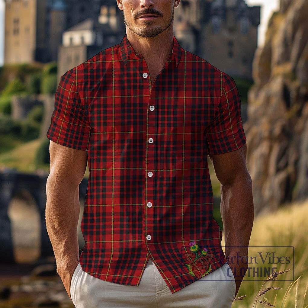 Donald of Ardnamurchan Tartan Cotton Hawaiian Shirt Adult - Tartanvibesclothing Shop