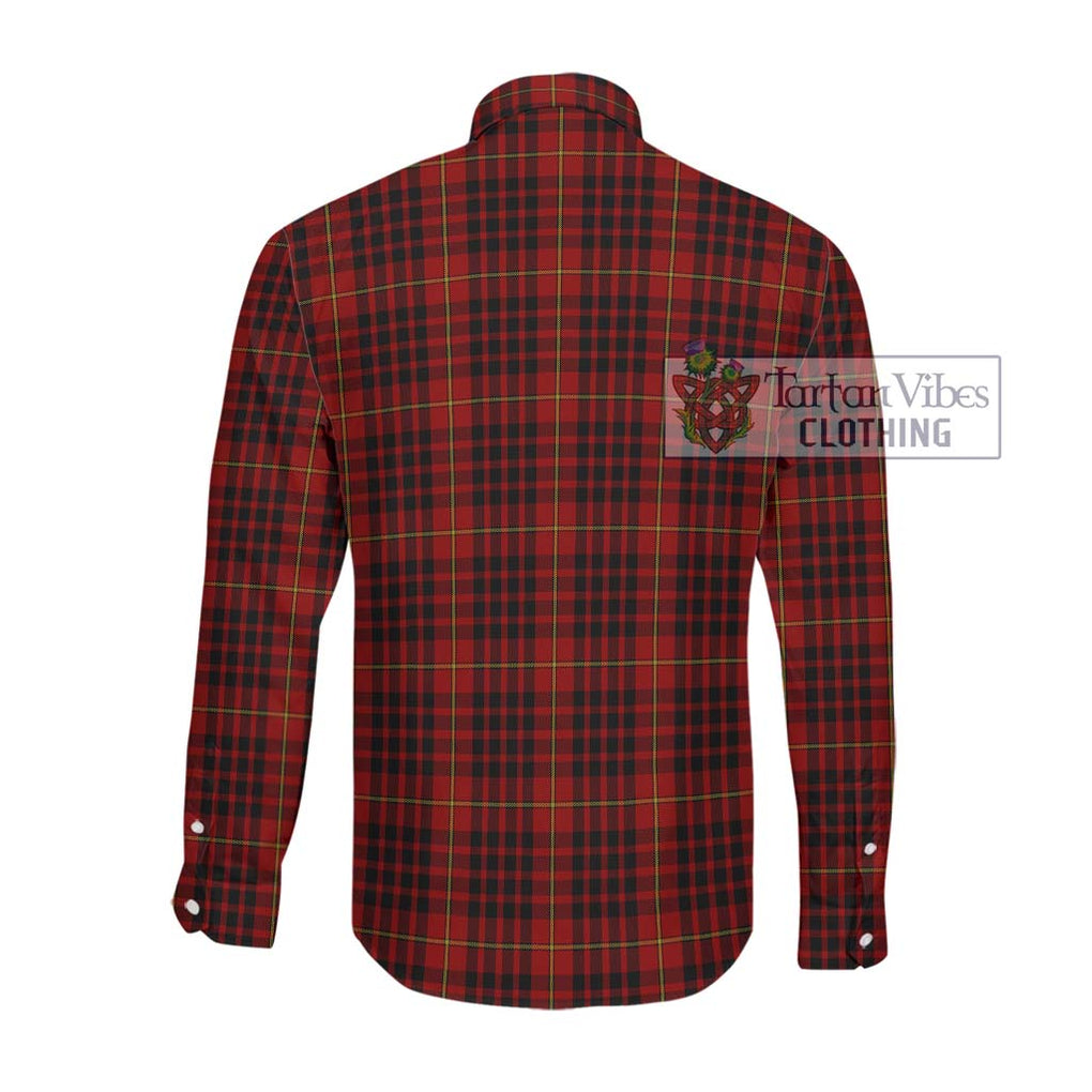 Donald of Ardnamurchan Tartan Long Sleeve Button Shirt with Family Crest DNA In Me Style - Tartanvibesclothing Shop