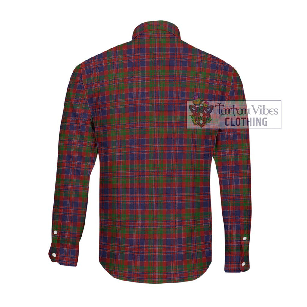 Donald of Boisdale Tartan Long Sleeve Button Shirt with Family Crest DNA In Me Style - Tartanvibesclothing Shop