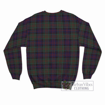 Donald of Clan Ranald Tartan Sweatshirt with Family Crest DNA In Me Style