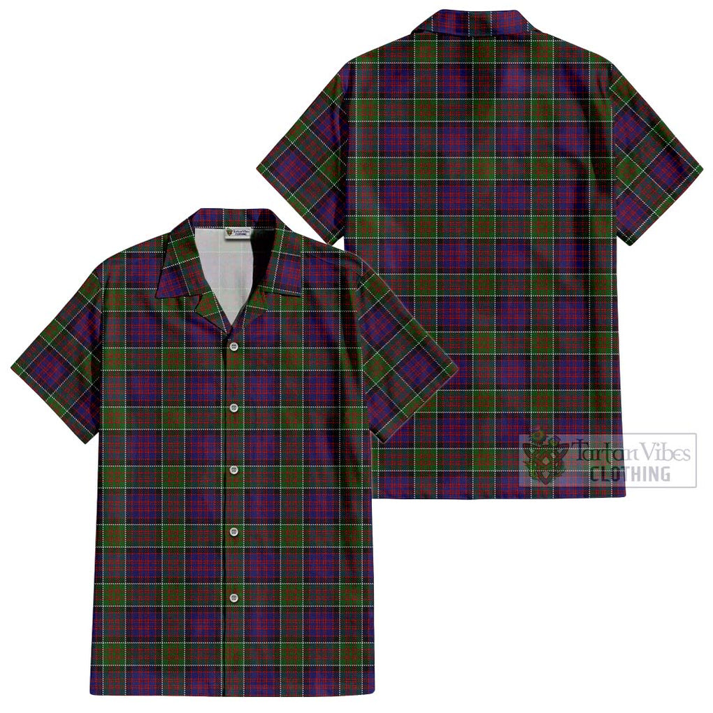 Donald of Clan Ranald Modern Tartan Cotton Hawaiian Shirt Kid - Tartanvibesclothing Shop