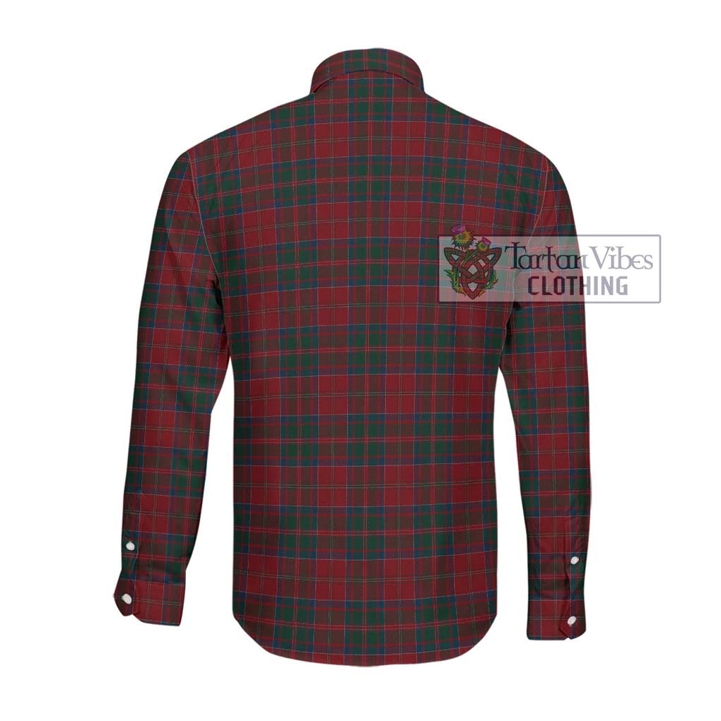 Donald of Glencoe Tartan Long Sleeve Button Shirt with Family Crest DNA In Me Style - Tartanvibesclothing Shop