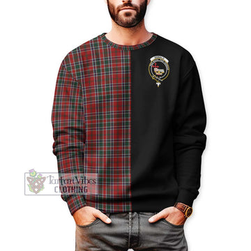 Donald of Lochmaddy Tartan Sweatshirt with Family Crest and Half Of Me Style