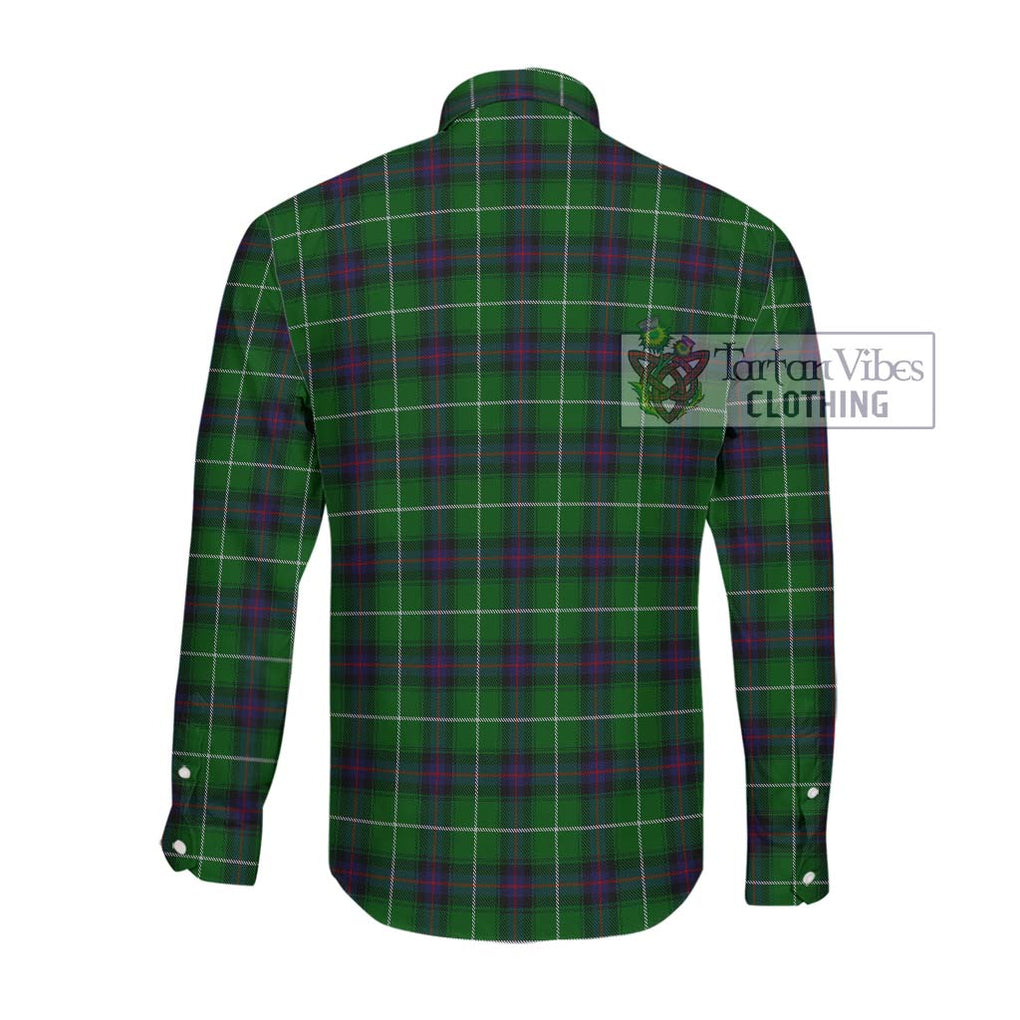 Donald of The Isles Tartan Long Sleeve Button Shirt with Family Crest DNA In Me Style - Tartanvibesclothing Shop