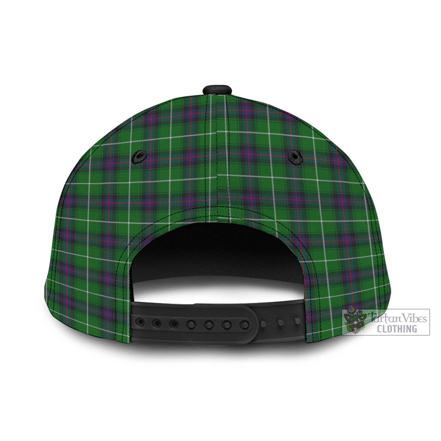 Tartan Vibes Clothing Donald of The Isles Tartan Classic Cap with Family Crest In Me Style