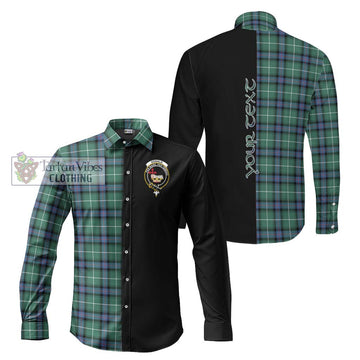 Donald of the Isles Hunting Ancient Tartan Long Sleeve Button Shirt with Family Crest and Half Of Me Style