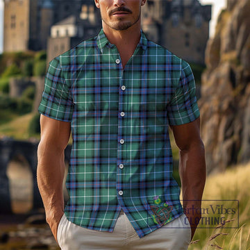 Donald of the Isles Hunting Ancient Tartan Cotton Hawaiian Shirt