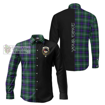 Donald of the Isles Hunting Modern Tartan Long Sleeve Button Shirt with Family Crest and Half Of Me Style