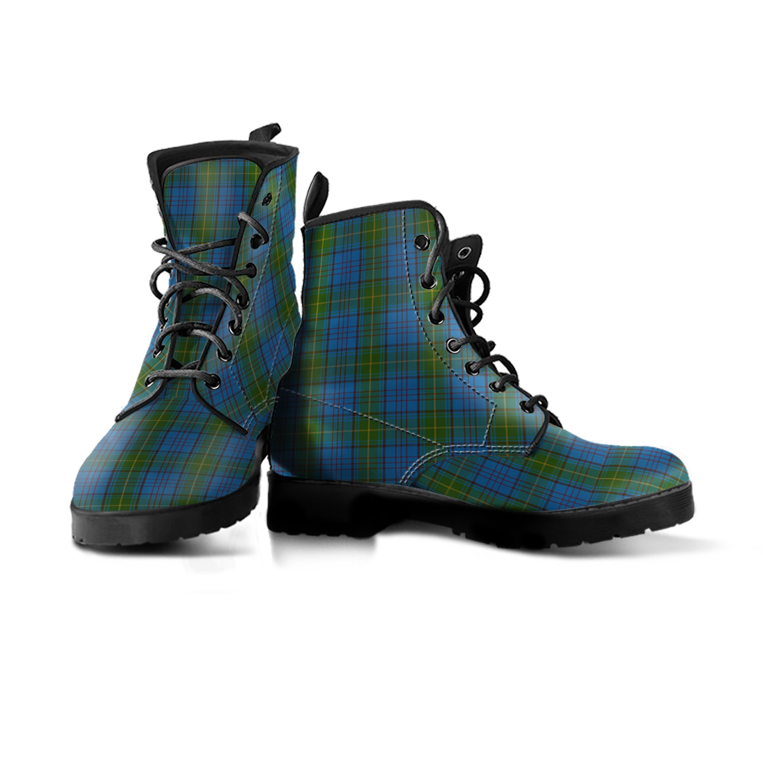 donegal-tartan-leather-boots