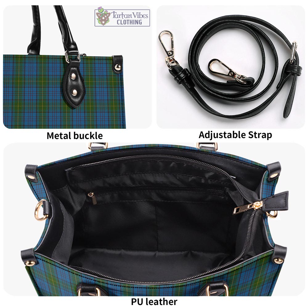 Tartan Vibes Clothing Donegal County Ireland Tartan Luxury Leather Handbags