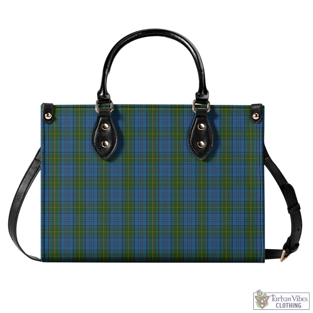 Tartan Vibes Clothing Donegal County Ireland Tartan Luxury Leather Handbags