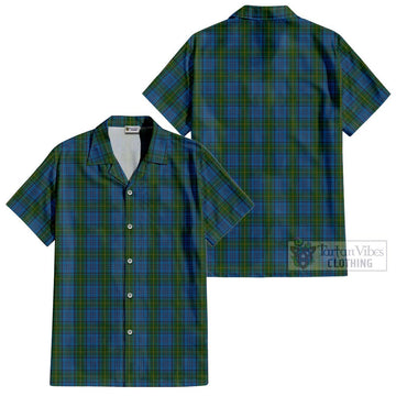 Donegal County Ireland Tartan Cotton Hawaiian Shirt