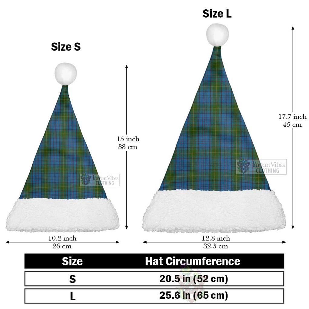 Tartan Vibes Clothing Donegal County Ireland Tartan Christmas Santa Hats