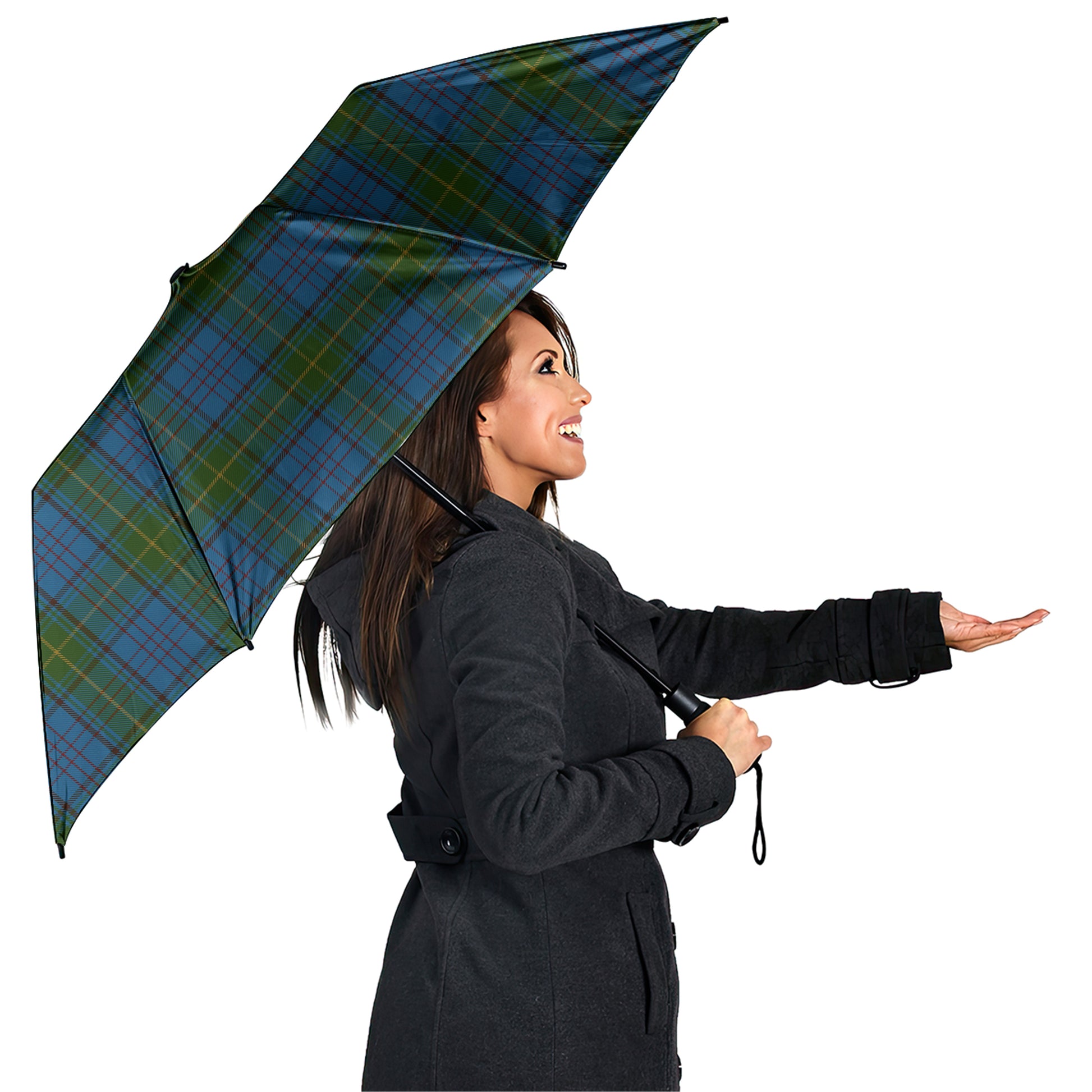 Donegal County Ireland Tartan Umbrella - Tartanvibesclothing