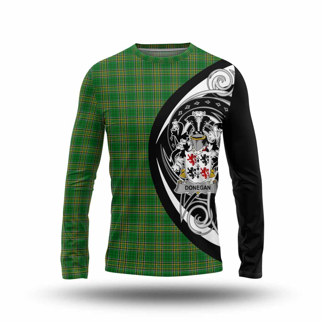 Donegan Irish Clan Long Sleeve T-Shirt Celtic Circle Style Unisex - Tartan Vibes Clothing