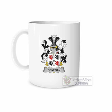 Donegan Irish Clan Coat of Arms Ceramic Mug