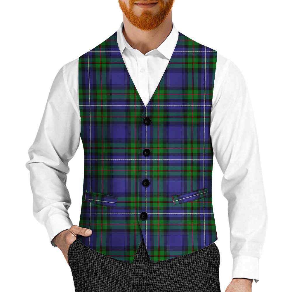 Tartan Vibes Clothing Donnachaidh Tartan Men's Sleeveless Suit Vest