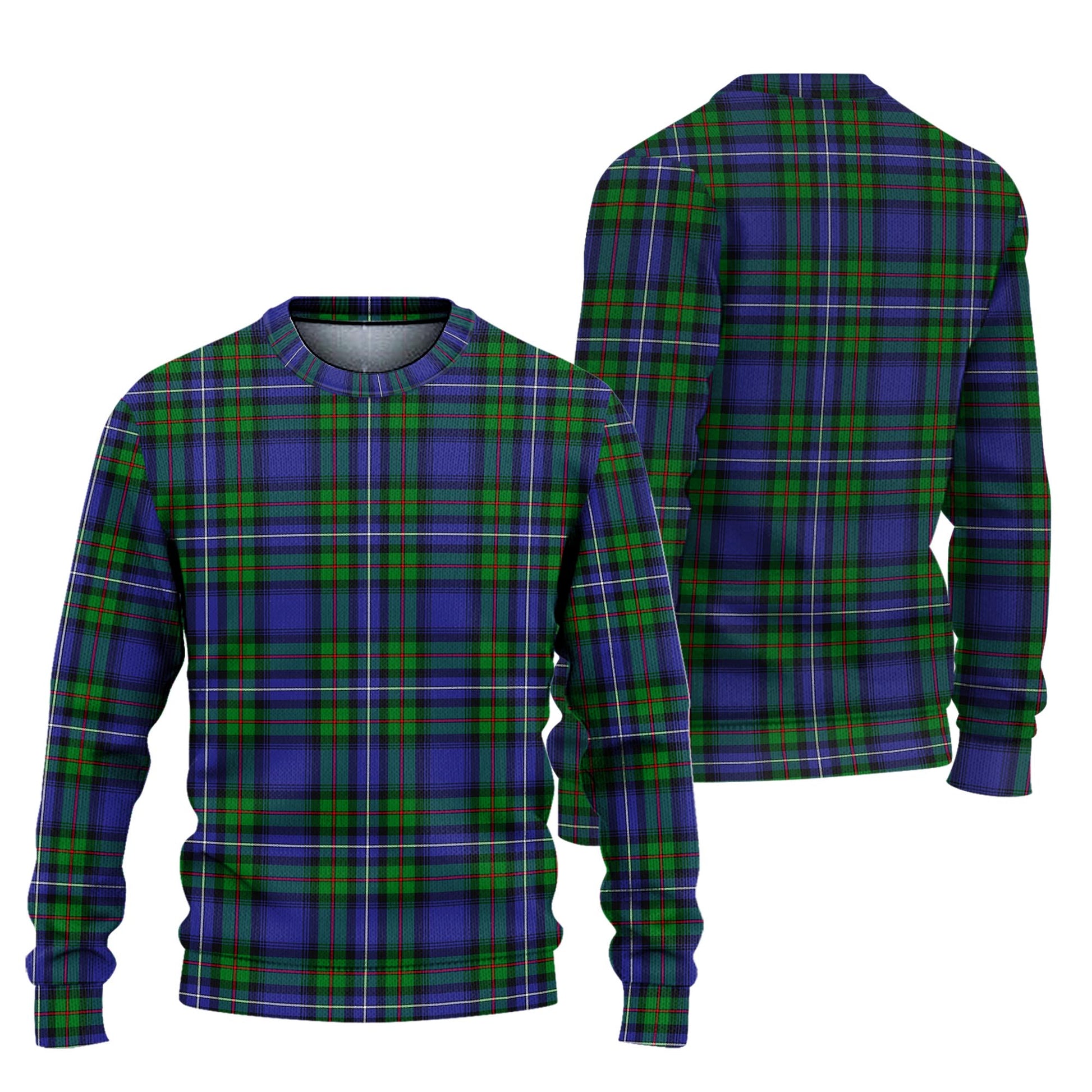 Donnachaidh Tartan Knitted Sweater Unisex - Tartanvibesclothing
